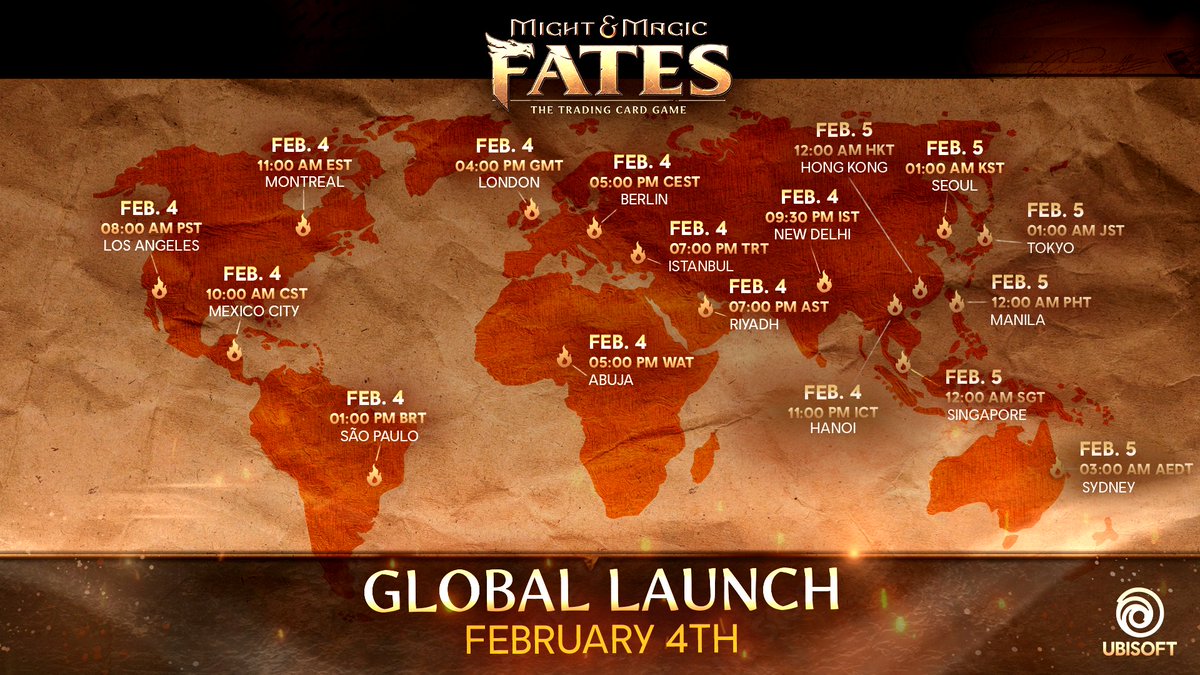 Might & Magic Fates TCG tweet media