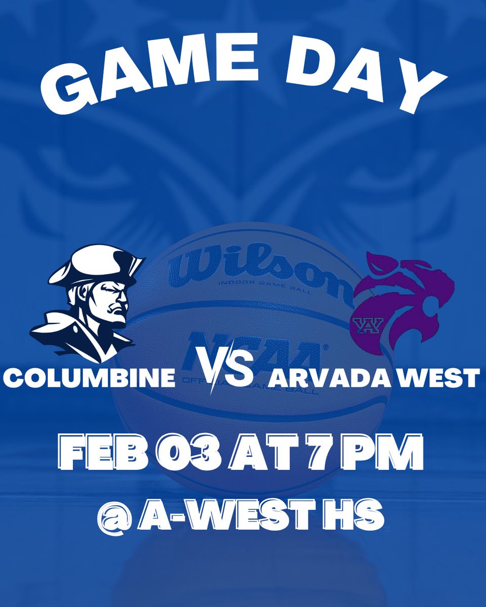 ColumbineHoops's tweet image. 🚨 GAME DAY 🚨
The Columbine Boys hits the road tonight for a HUGE matchup 💪

🆚 A-West
🏆 #1 ranked team in the state
📍 A-West High School
⏰ 7:00 PM tip

Big test. Big stage. Bigger opportunity.
Let’s compete with relentlessness 😤

🔵⚫️ #ColumbineBasketball #RebelPride