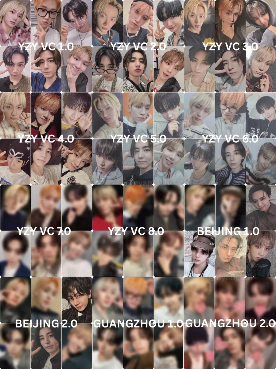 BOYNEXTDOOR The Action ] YZY offline fansign & vc rounds 1-8 … to