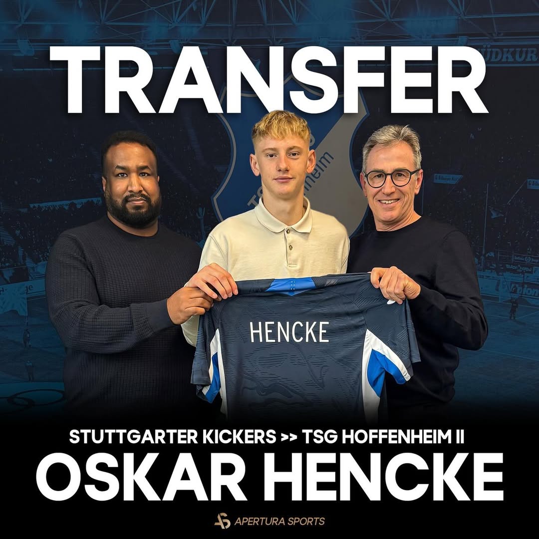 junjunjun351's tweet image. 移籍情報

ドイツ人「Oskar Hencke」が
ドイツ「TSG Hoffenheim II」へ移籍した模様

事務所はドイツ系「Apertura Sports」
オーナーである「Martin Rath」が出席

#GER #Hoffenheim #football #agent