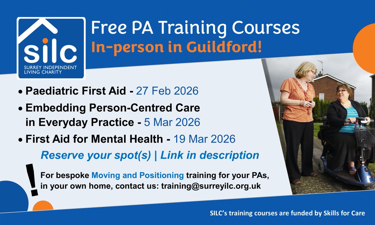 Surrey Independent Living Charity (SILC) tweet media