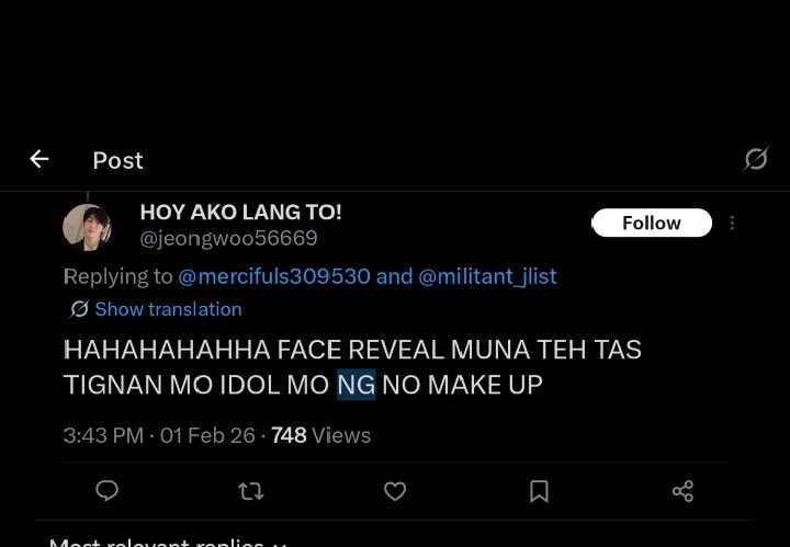 SJWPROTECTIONSQ's tweet photo. ❗ REPORT &amp; BLOCK ❗
❗ DO NOT ENGAGE ❗

user is using 🐶's name to spread hate toward another member and also appears to be a possible troll account created to spread hate

🔗 report > spam &amp; targeted h.
🖇️ https://t.co/fdj06rGPRj https://t.co/54ZjUPV91S