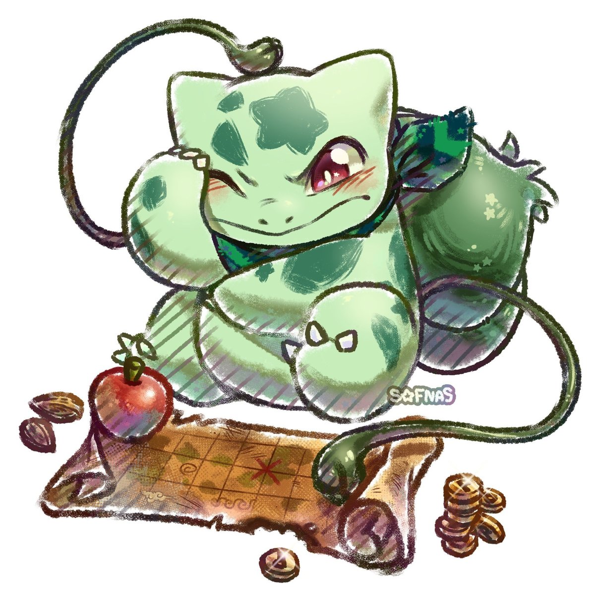 Sofnas2's tweet photo. Happy Bulbasaur Day! 💚🌱

#pmd #psmd #mundomisterioso #pokemon #pokemonart #bulbasaurday #bulbasaur https://t.co/7gWc57obOs