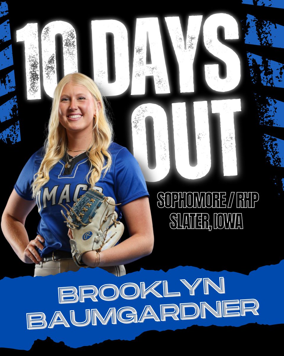 DMACCsoftball's tweet photo. 10 days until our first game! Go bears! https://t.co/zCEs5xqraX