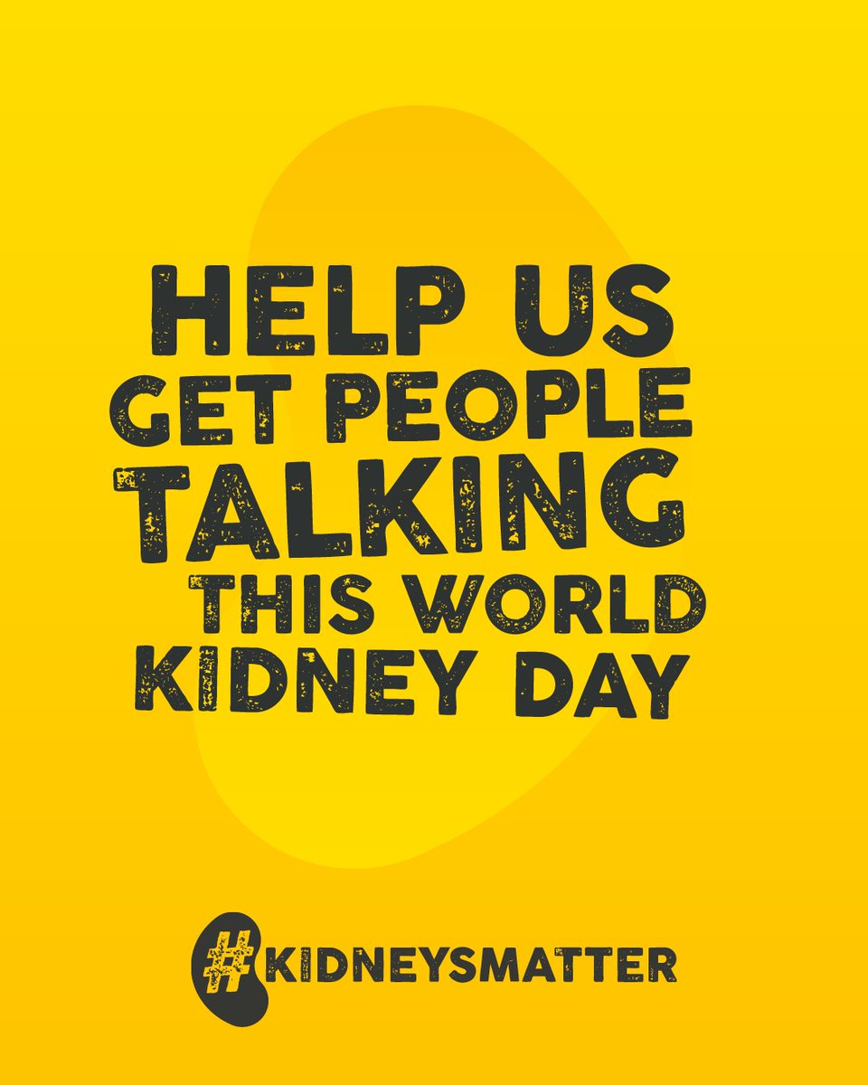 UKKidney's tweet photo. #WorldKidneyDay 2026 is 12 March &amp; Don’t Kid Yourself is back – the joint campaign to bust myths about kidney disease &amp; show why kidneys matter

We need your help to challenge misconceptions &amp; spark conversations. Watch our socials to see how to get involved

#KidneysMatter https://t.co/5kxPGEXJ1t