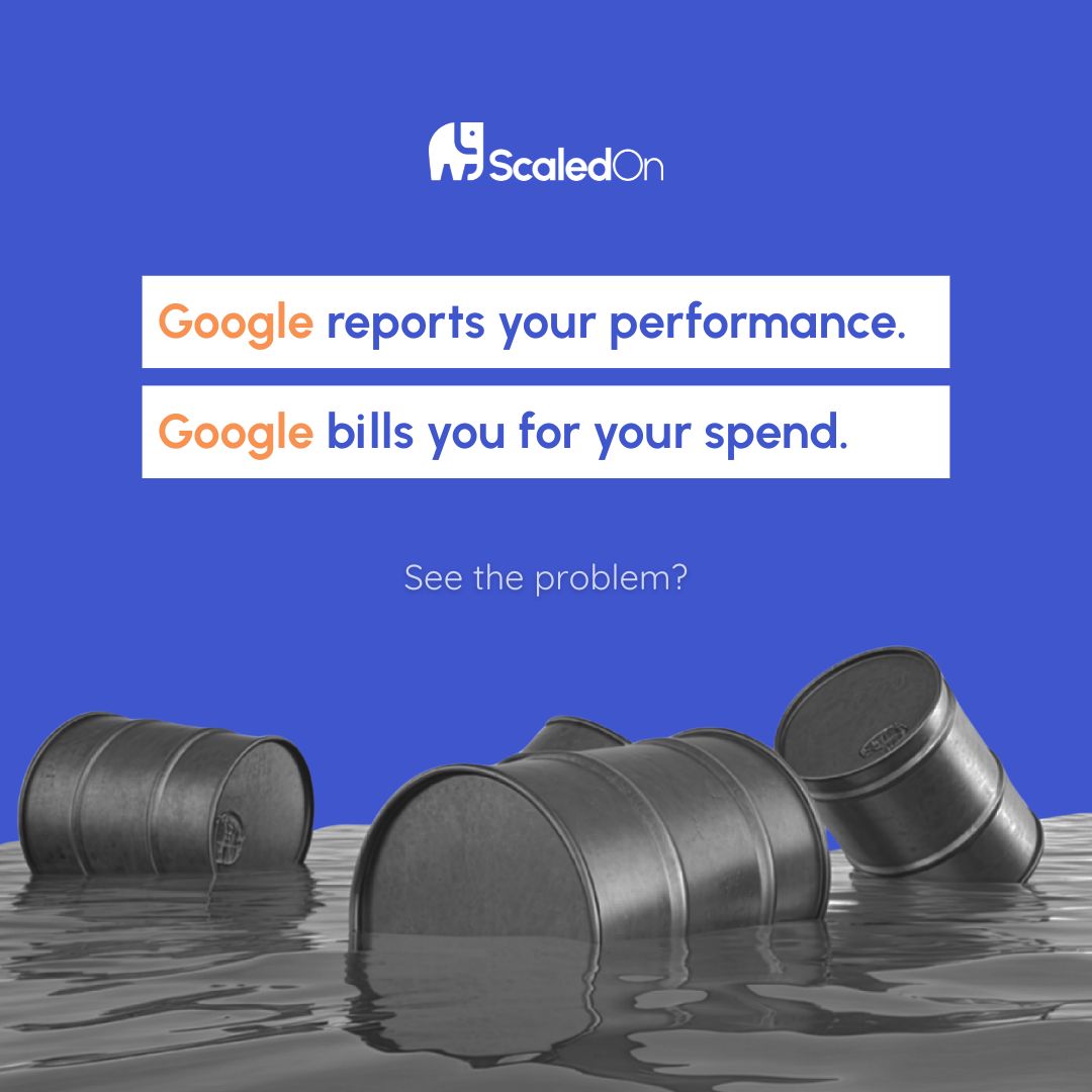 Google won't tell you where your ad spend is leaking. Not because they can't. Because they bill you either way. The CFO sees ROAS. The P&amp;L sees margin erosion. That gap? The tax you pay for trusting the vendor's scorecard.
#digitalmarketing #scaledon #googleads