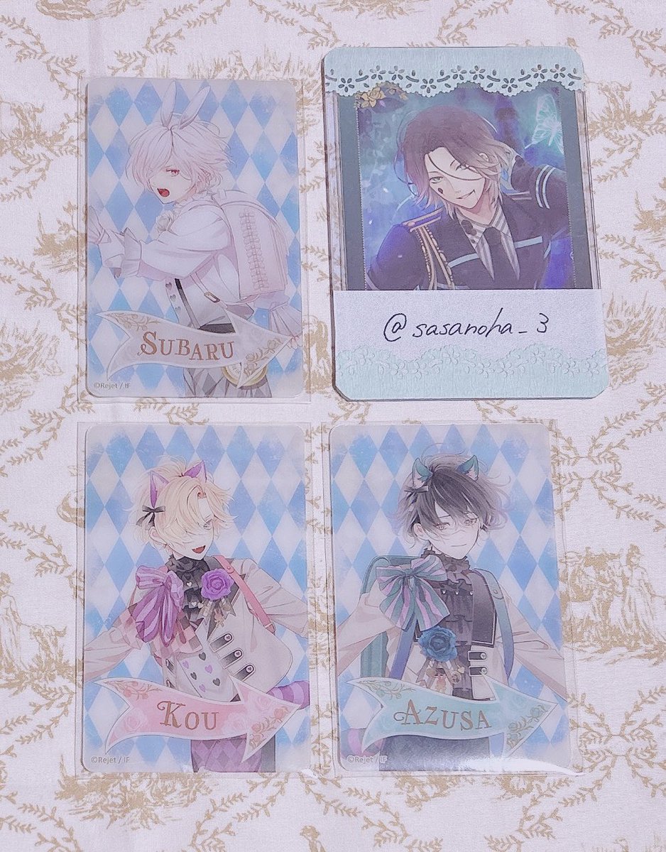 交換】 DIABOLIK LOVERS ALICE IN MILLENNIUM DREAM クリアカード