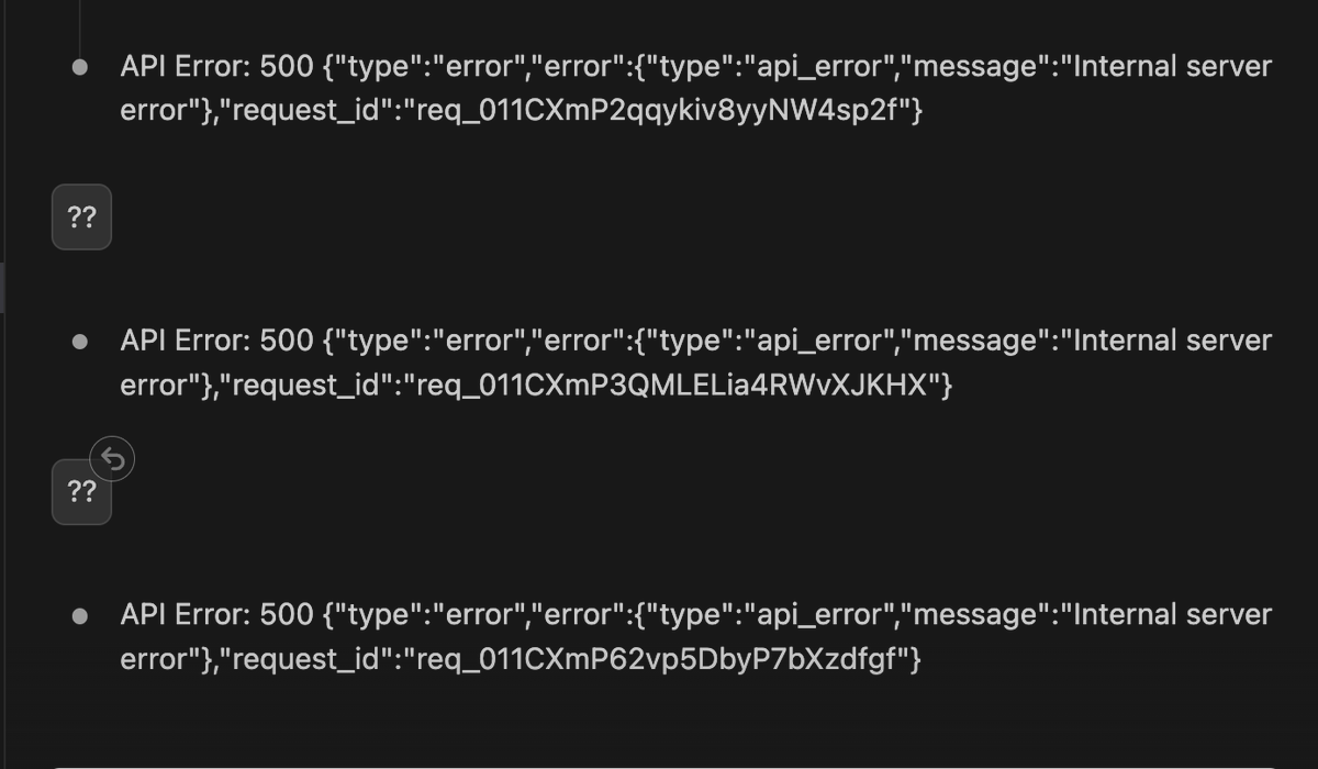 jiivadurai's tweet image. Claude Down??? #claudedown