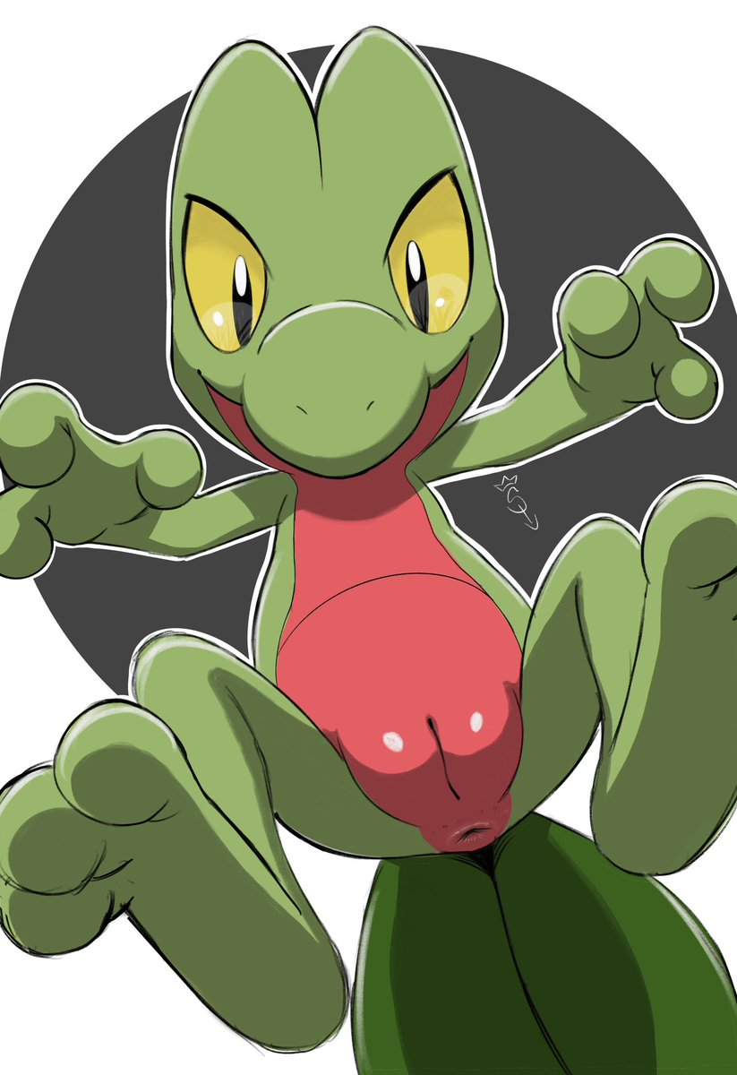 The face hugging Treecko.
“You look up, as something caught your eye only to feel something cold and smooth latch on to your face. You open you mouth to scream, but as soon as you do you feel the Pokemon grind her hips letting you taste her sweet essence deep onto you tongue”