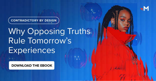 Today’s customer journey is full of contradictions: AI and humans, brand and performance, creativity and data. To learn how to strike the right balance, download <a href="/Merkle/">Merkle</a>'s latest ebook: bit.ly/3NVWeJE