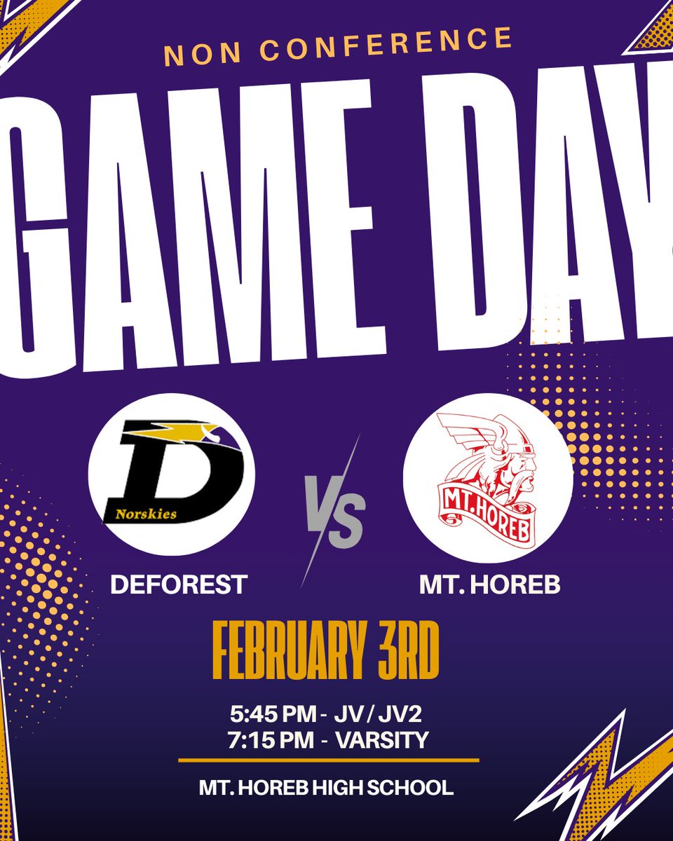 DeForest Boys Basketball tweet media