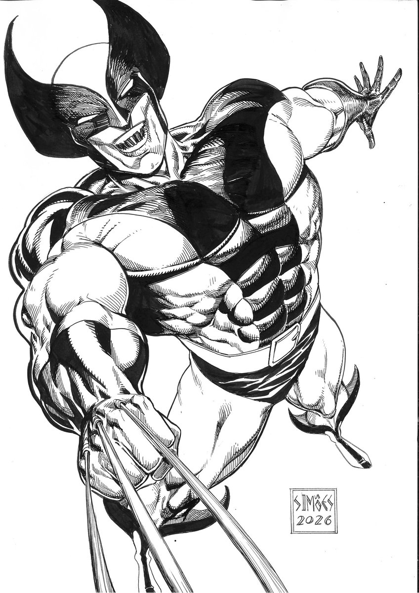 #Comicsgate Kings - Draw along (I went way past the 2 hour limit). Nice to see that <a href="/ArtofARCover/">ArtOfRoy</a> also drew Wolverine!
<a href="/JonMalin/">MALIN X</a> <a href="/shanedavisart/">Shane Davis Wizard's Favorite Break Out Artist 09!</a> <a href="/EthanVanSciver/">ETHAN VAN SCIVER</a>