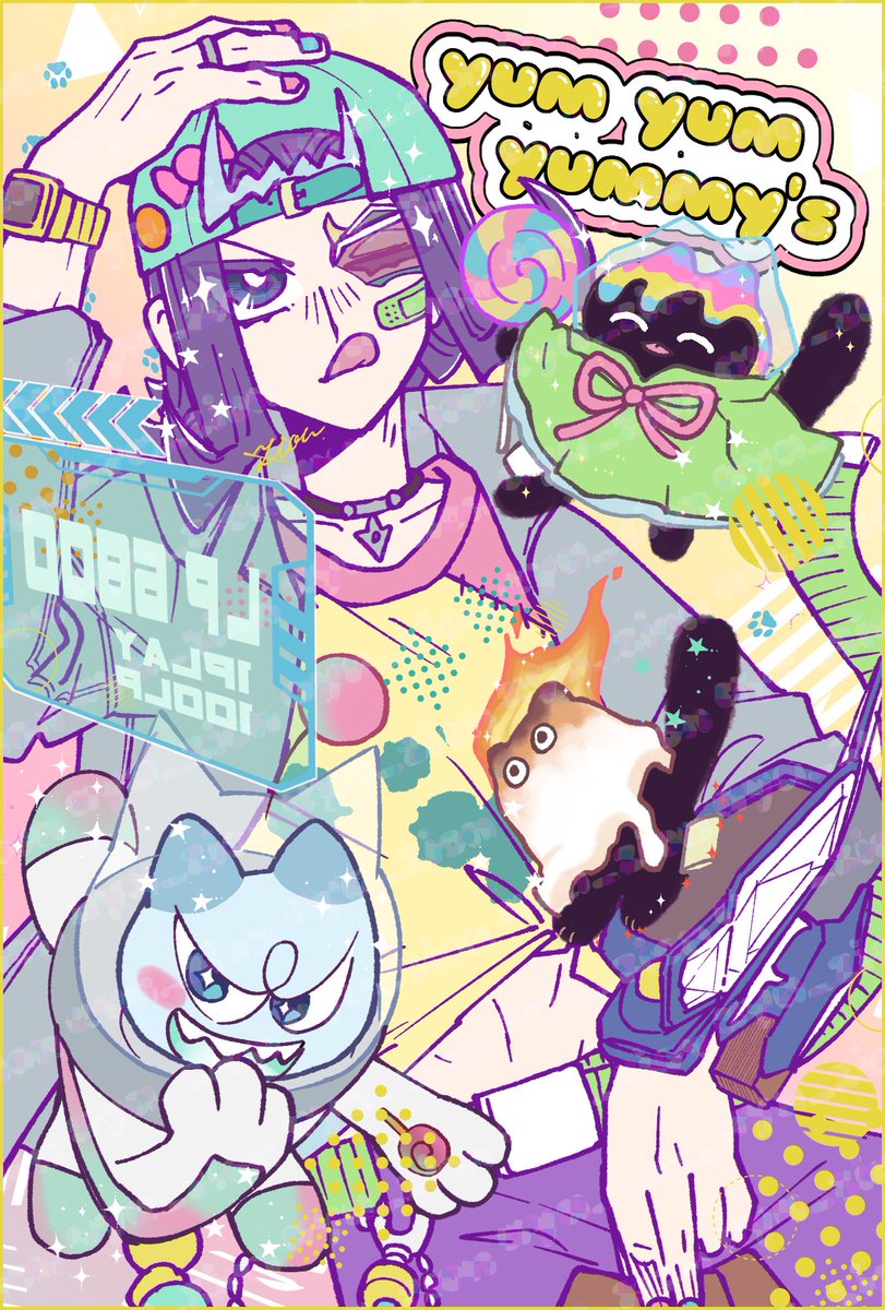 凌牙さんにヤミー使って欲しい〜！　の絵です