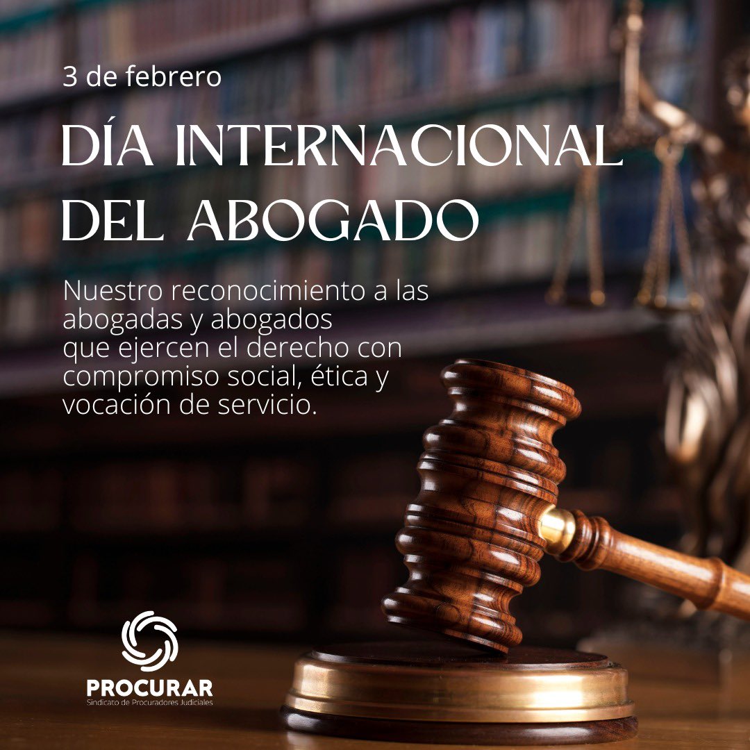 En el #DíaDelAbogado y la Abogada, reconocemos la labor de quienes defienden los derechos laborales, la justicia social y la legalidad con ética y compromiso. ⚖️

#law #derechoslaborales