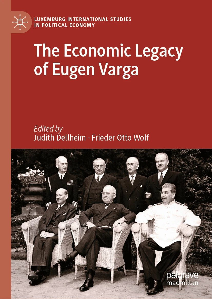 PalgraveEcon's tweet image. #NewBookAlert OUT NOW: This book explores the legacy of economist Eugen Varga and the continued importance of his life and work. Available here: bit.ly/4bAmrYc