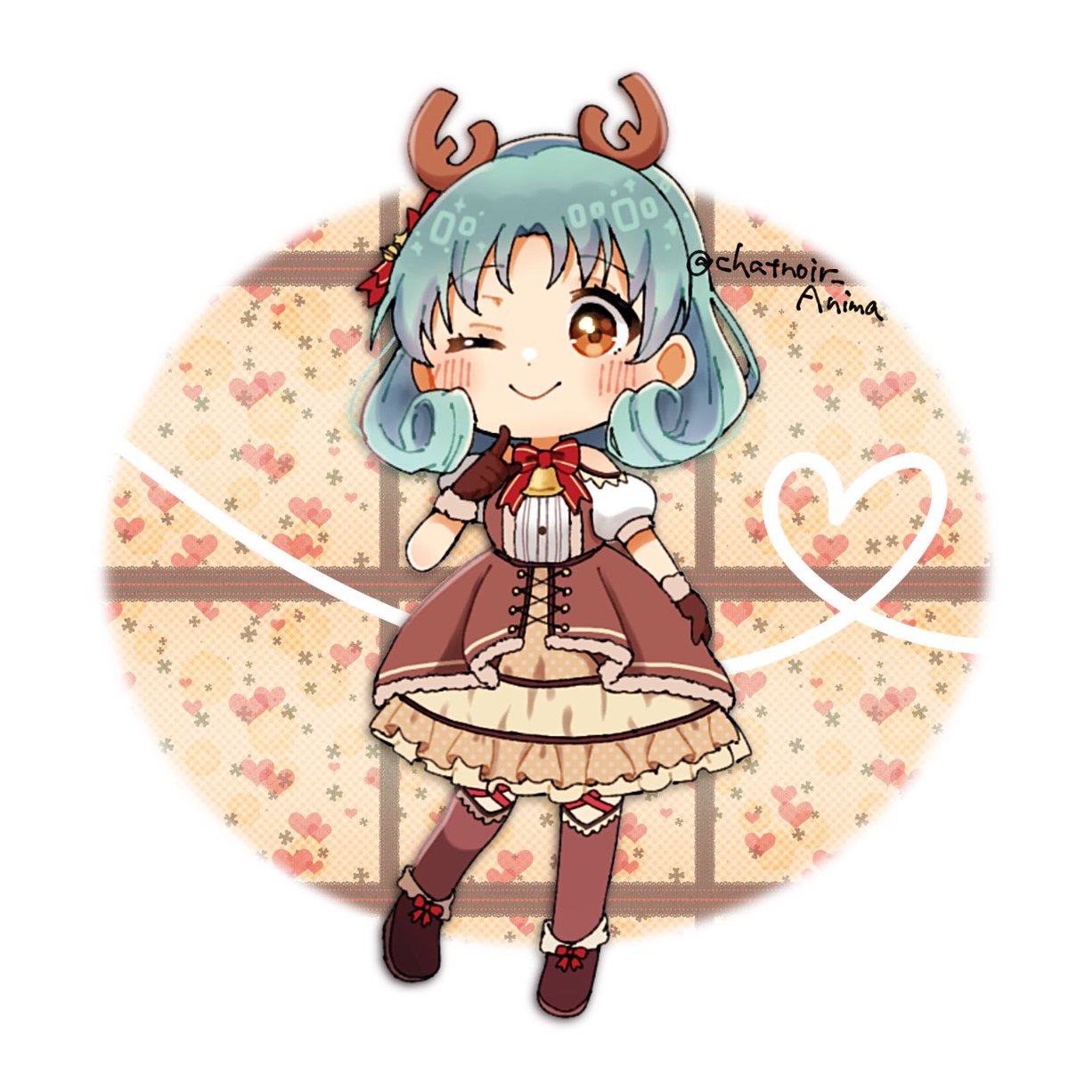 chatnoir_Anima's tweet image. まつり姫誕生日おめでとう〜！！(過去絵)
 #徳川まつり生誕祭2026