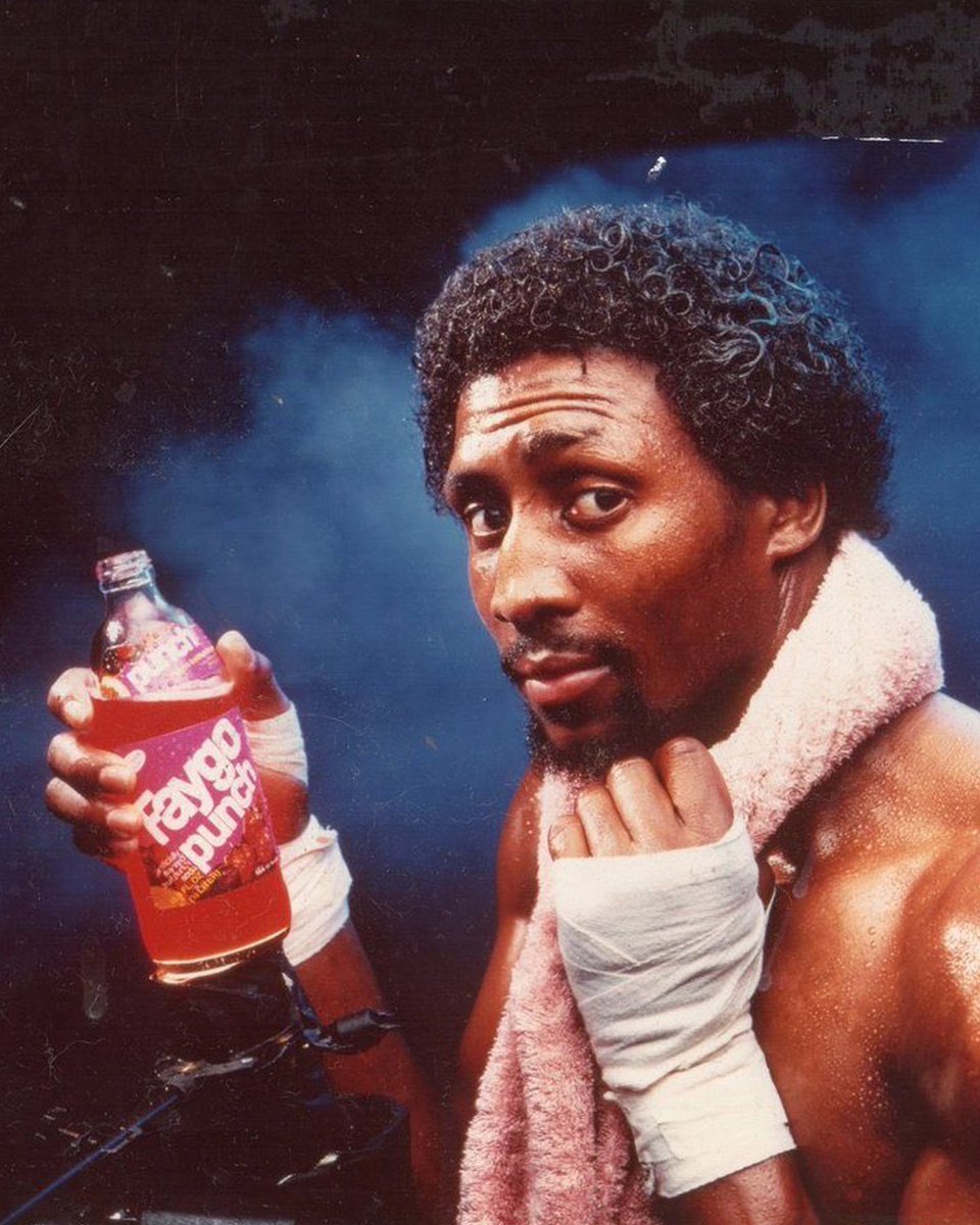 Faygo's tweet image. Tommy Hearns' punches used to end fights, but Faygo’s flavors are still knocking people out!