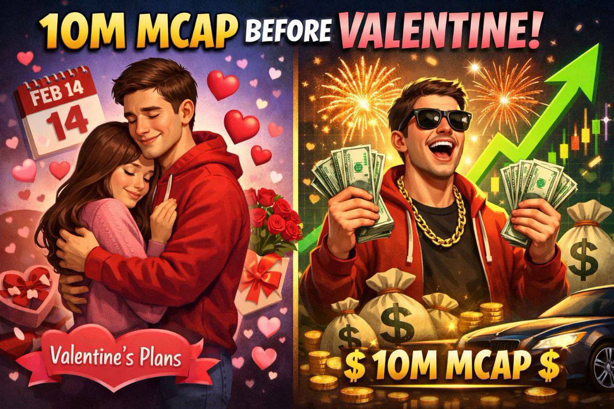 we got $VALENTINES getting to 10M mcap before GTA 6

let’s make sure this shit happens so our Val plans can work out smoothly 🌚

eLER748CTmFwiBiuU7nkz8iZQcaeV1KYc6AwZUipump