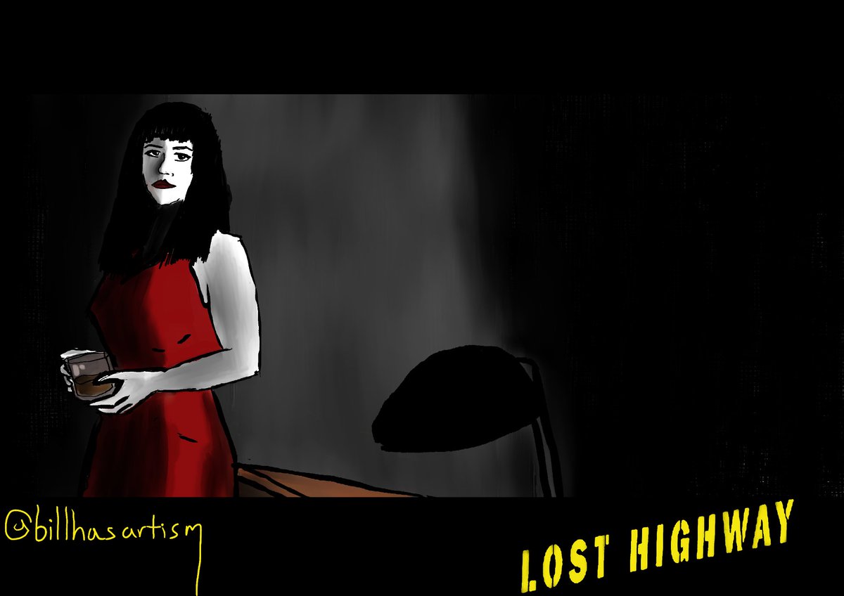 billhasartism's tweet photo. #losthighway #davidlynch #patriciaarquette #art https://t.co/uA3BzTWue4