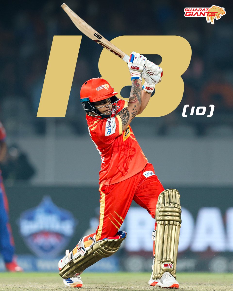Giant_Cricket's tweet photo. Clutch Kashvee with a crucial cameo. 👏

#GujaratGiants #BringItOn #Adani #GameOnGujaratStrong #TATAWPL #GGWvDCW https://t.co/prc2JfMjuJ