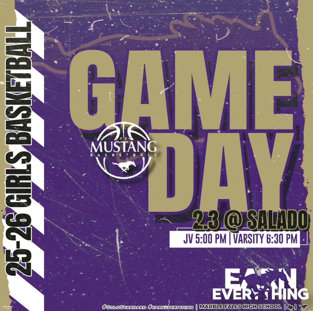 Marble Falls Lady Mustangs Basketball tweet media