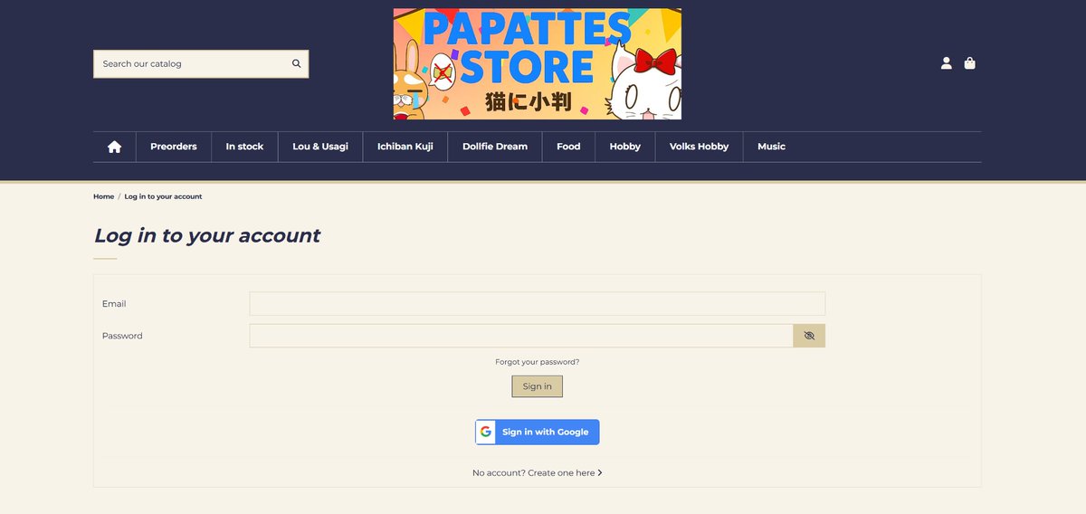 Connexion avec Google maintenant disponible ! papattesstore.com/fr/blog/news/c…