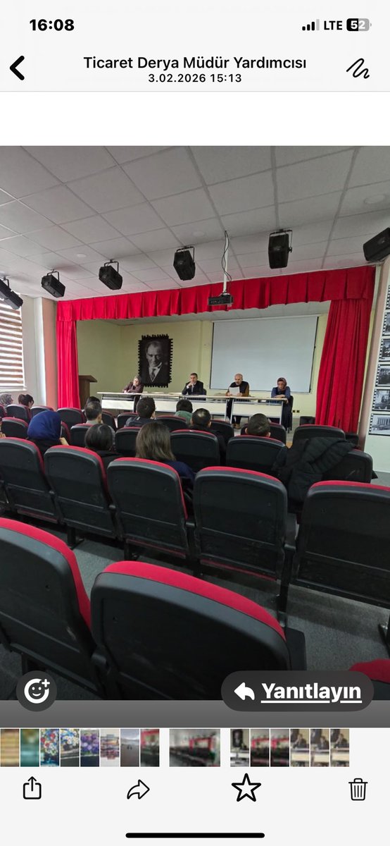 İkinci Dönem Başlangıcı Öğretmenler Kurulu Toplantımızı gerçekleştirdik. Milli Manevi ve Ahlaki değerleri yaşama -yaşatma ,Akademik ve Mesleki başarıları artırma adına Öğretmen ,Öğrenci  ve Veli işbirliğine önem verilemesi önceliğimiz dir