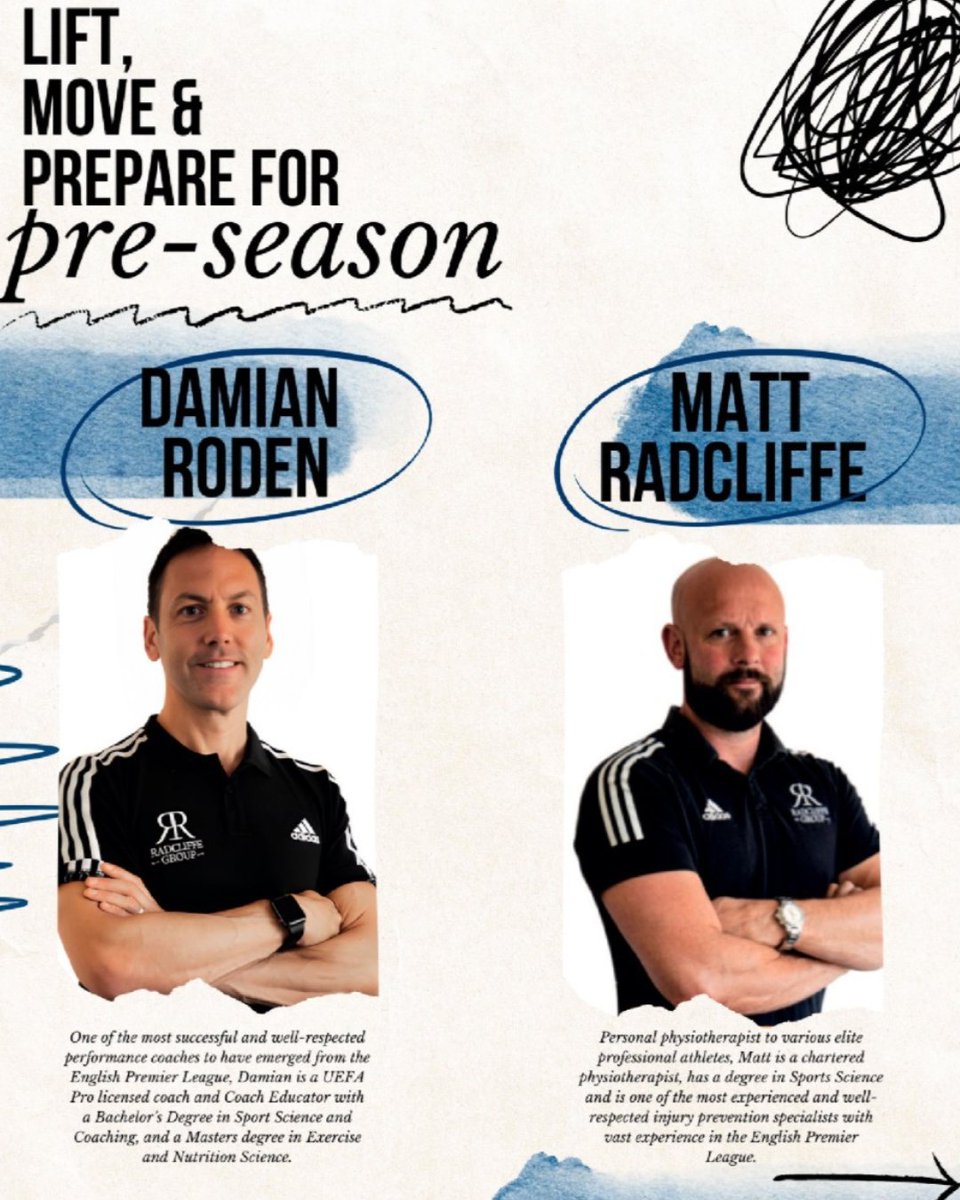fitforeverygame's tweet photo. Football Fit Camp | Cyprus 🇨🇾
Fit For Every Game x #CompleteSportsSolutions x #TSHPerformance
Off-season camp delivered by Damian Roden &amp; Matt Radcliffe, preparing players for the demands of pre-season.
📩 enquiry@completesportssolutions.co.uk
#FootballFit #PreSeason https://t.co/B0GTDWGF8U