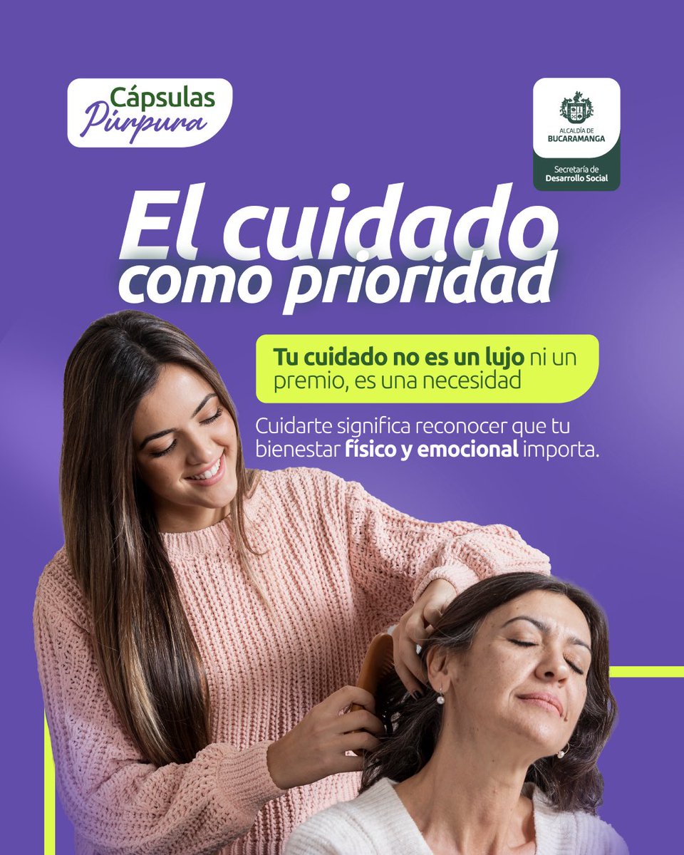 Tu cuidado es nuestra prioridad. ✨

Si sientes que eres víctima de violencia recuerda que puedes acudir al Centro Integral de La Mujer. 💜

📍Dirección principal: Calle 34 # 35-39 Barrio Álvarez