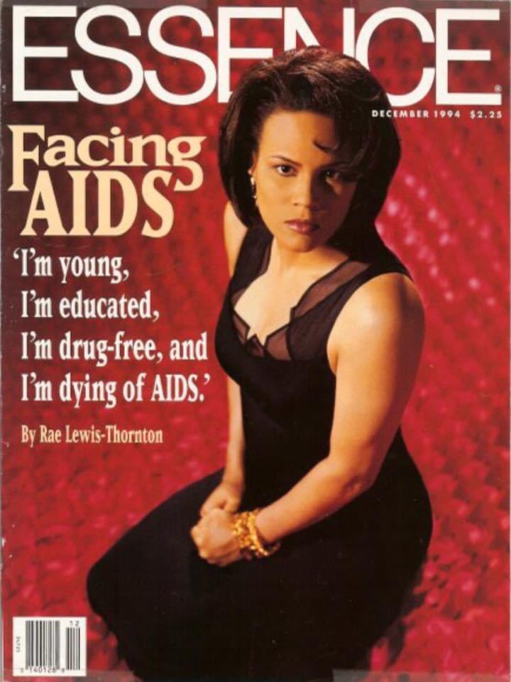 raelt's tweet image. #BlackHistoryMonth I am honored to have been the first Black Woman to tell my story of Living with HIV/AIDS in a magazine cover story @Essence magazine 39 yrs ago!
