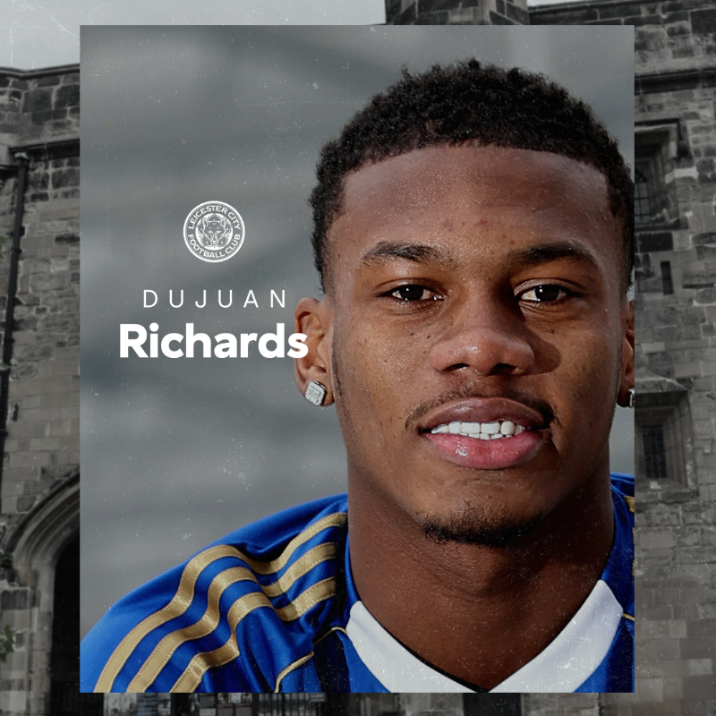 LCFC's tweet photo. Welcome, Dujuan Richards! 🤝