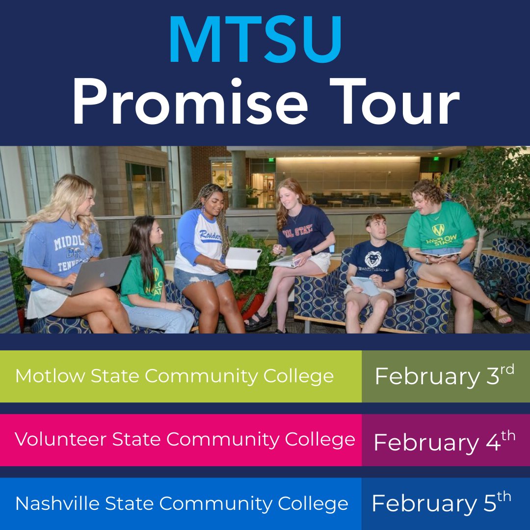 MTSU Admissions tweet media