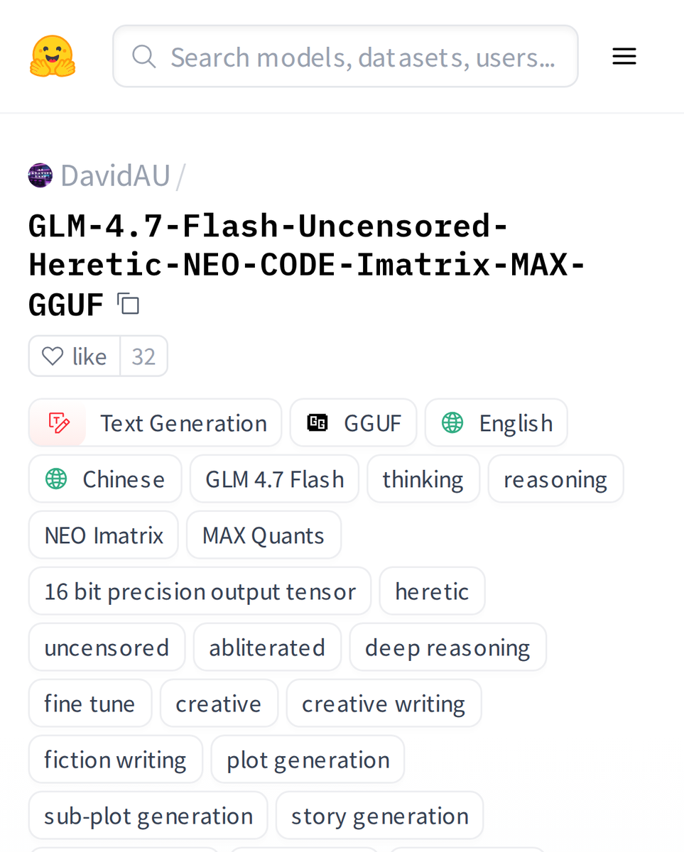 Hugging Models tweet media