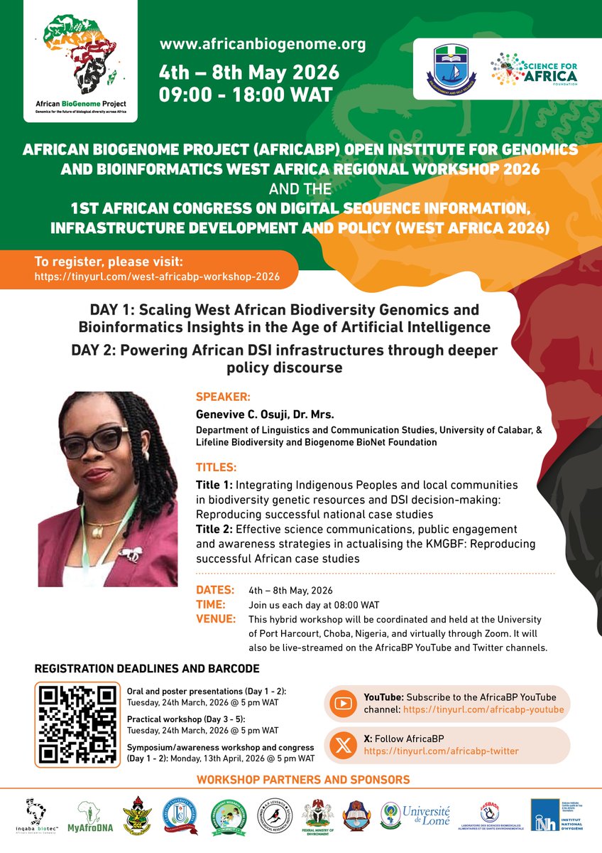 African BioGenome Project tweet media