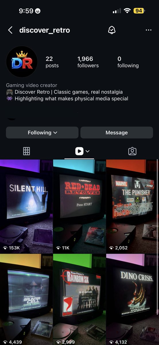 MandyPanda011's tweet photo. Iโm almost certain this IG is Abel. The hands look like his.๐ต๐ผโโ๏ธ
This means weโre one step closer to him creating a gaming channel. ๐ ๐ฎ
#GeneHackerman #TheWeeknd #Gaming #RetroGaming https://t.co/fTIinx1bGc
