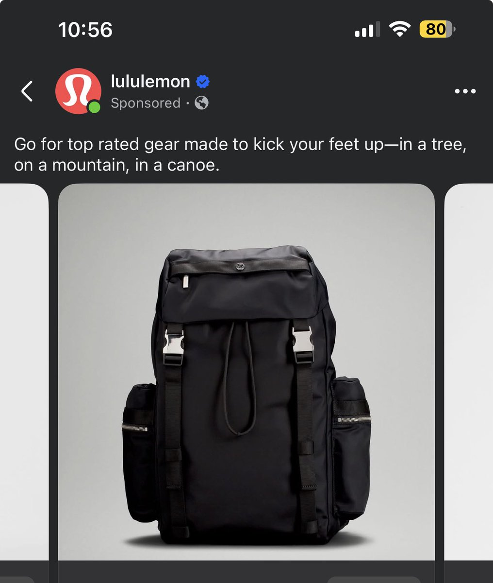 ⁦<a href="/lululemon/">lululemon</a>⁩  is this the biggest bag you have in inventory?
