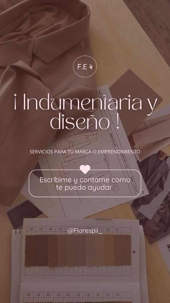 FlorEspil's tweet photo. Brindo servicios de diseño para marcas y emprendimientos
Cualquier cosa me pueden escribir sin compromiso https://t.co/J1nDg8UxIp