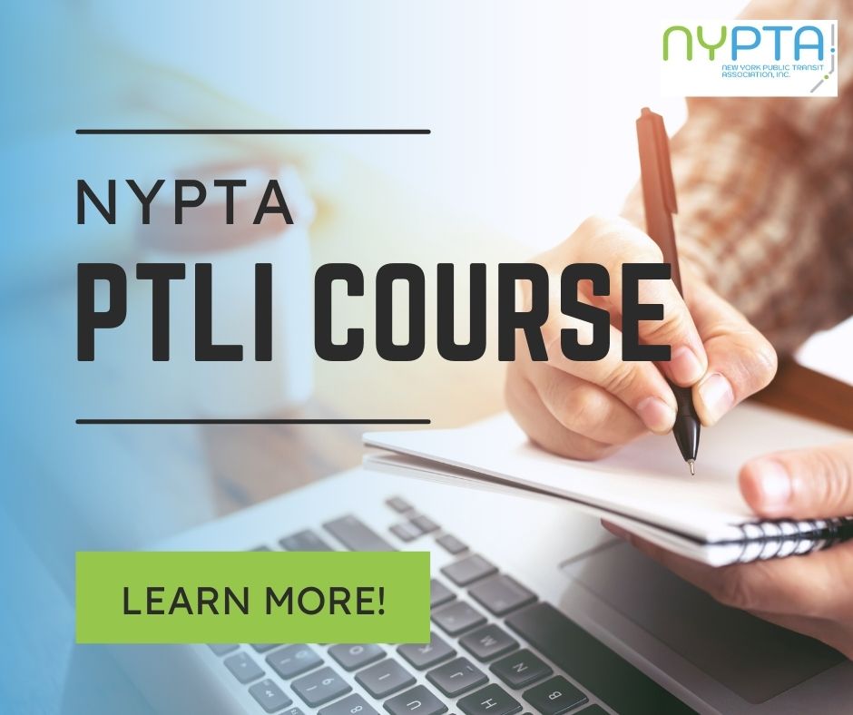 Ready to take the next step in your transit career? NYPTA’s Public Transit Leadership Institute (PTLI) is a year-long, six-session program preparing mid- and senior-level managers for executive roles. 

Applications open summer 2026—start planning now: bit.ly/4oGosFa