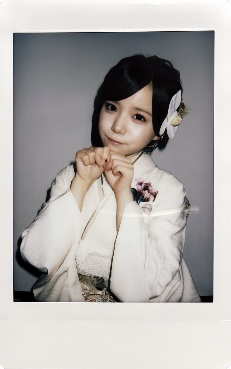 振袖ランチェキ！ デコ無かったけど外チェキ多くて嬉し‼️ #あいすが