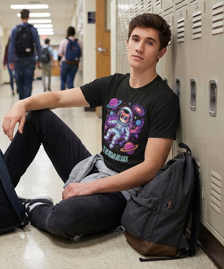 NenoArtist's tweet image. Meet the coolest astronaut in the galaxy 🐱🚀✨

Would you join this kitty on a mission to the meow-tiverse? 🐾🌠

redbubble.com/i/t-shirt/Cool…

#AstronautCat #SpaceCat #CosmicVibes #CatArt #GalaxyArt #SciFiArt #NeonArt #CatLovers