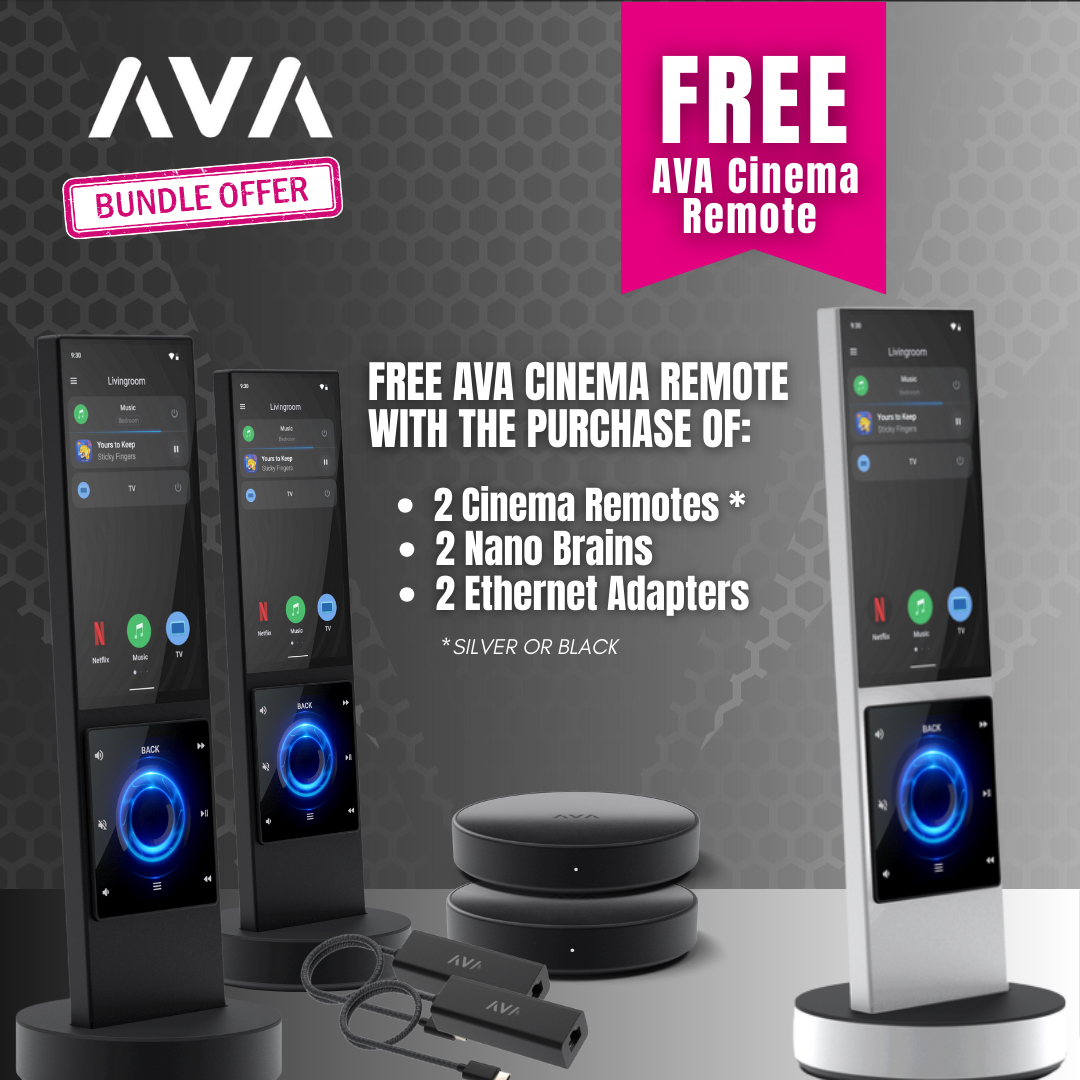 21stCenturyDist's tweet photo. 🆕 BUNDLE ALERT ‼️ 
FREE AVA CINEMA REMOTE WITH THE PURCHASE OF:
• 2 Cinema Remotes 
• 2 Nano Brains
• 2 Ethernet Adapters
BUNDLE AND SAVE TODAY!
https://t.co/Z4zvQncmYu
#21CenturyDistributing #AVARemote #HomeControl #BundleDeal https://t.co/gTWUePQqg0