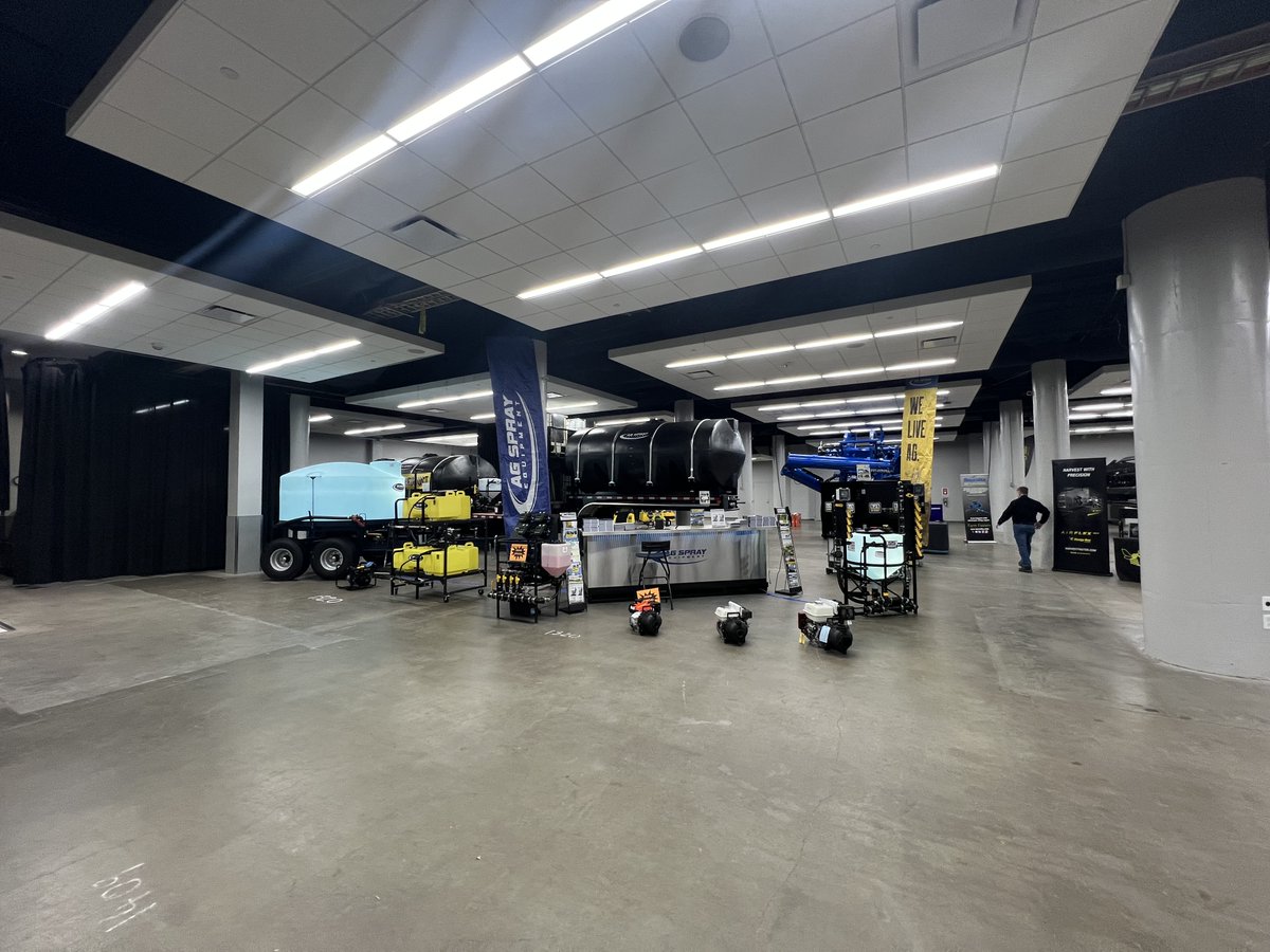 See us this week at the Iowa Ag Expo in Booth 1320. We have the new Stackable Jug Storage System and DT Series Swing arm on display