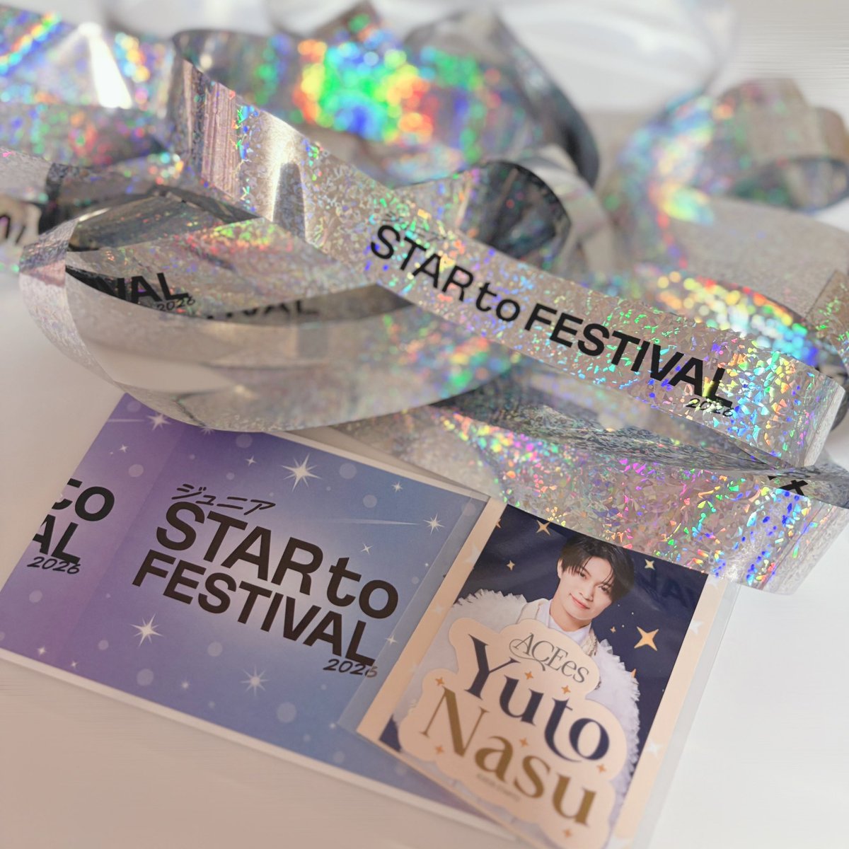 _nyasu25_'s tweet photo. スタフェス🌟1/31
なすふか連番💙💚
今までジュニアのコンサート引き悪くて期待してなかったけどアリトロから3番目で那須くん来てくれて那須うちわ持ってたら両手お手振りしてくれた😭💖（初）
眩しいくらいキラキラの笑顔で直視できず目逸らしてしまったけどとても幸せだった、、那須くん大好き😭💙💙 https://t.co/iy72CPegF1