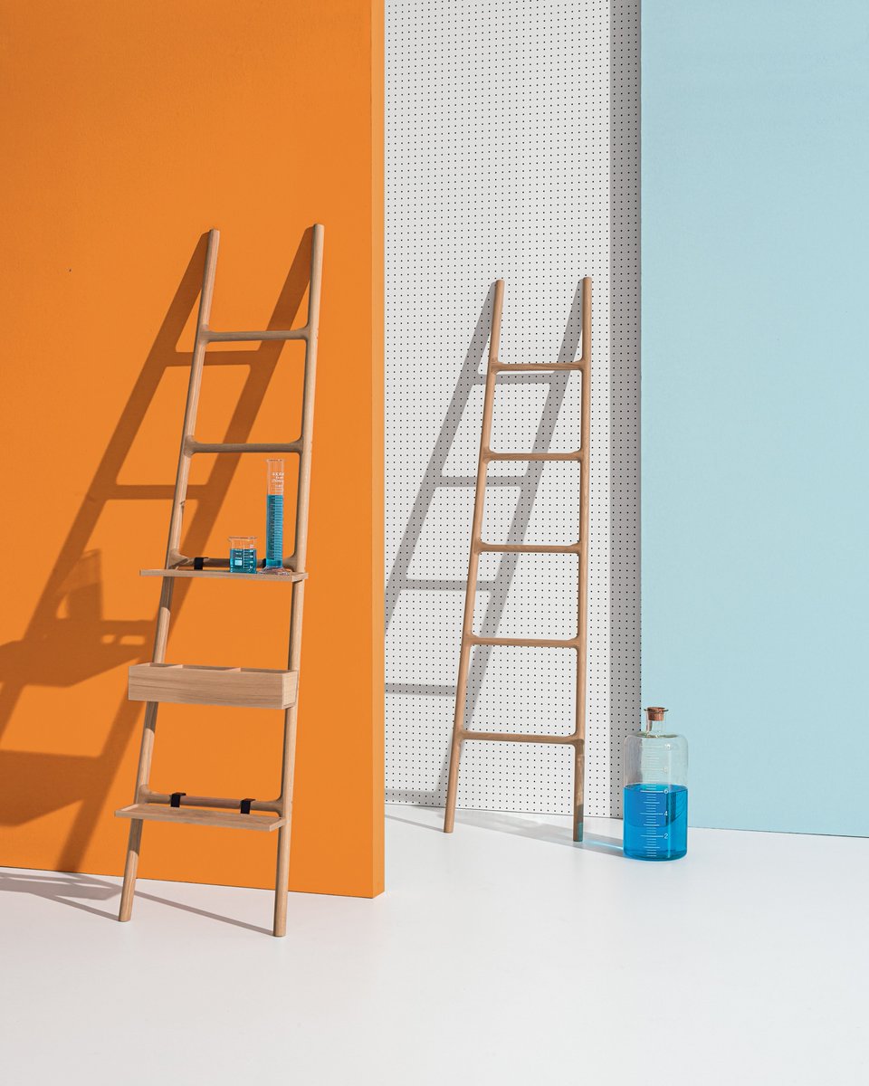 Wherever there is need to store small objects or to hang clothes or towels. It can be simply leaned against the wall or fixed with the provided hardware.

Discover TILT bit.ly/3DxhcJx