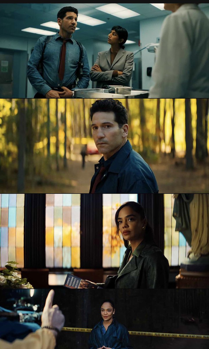 ‘His &amp; Hers’ uzun süredir finaliyle beni ters köşeye yatıran ender dizilerden (Netflix). Baş rolünde Jon Bernthal ( The Bear, Walking Dead, Fury) var. Tavsiye ediyorum. 👍🏼