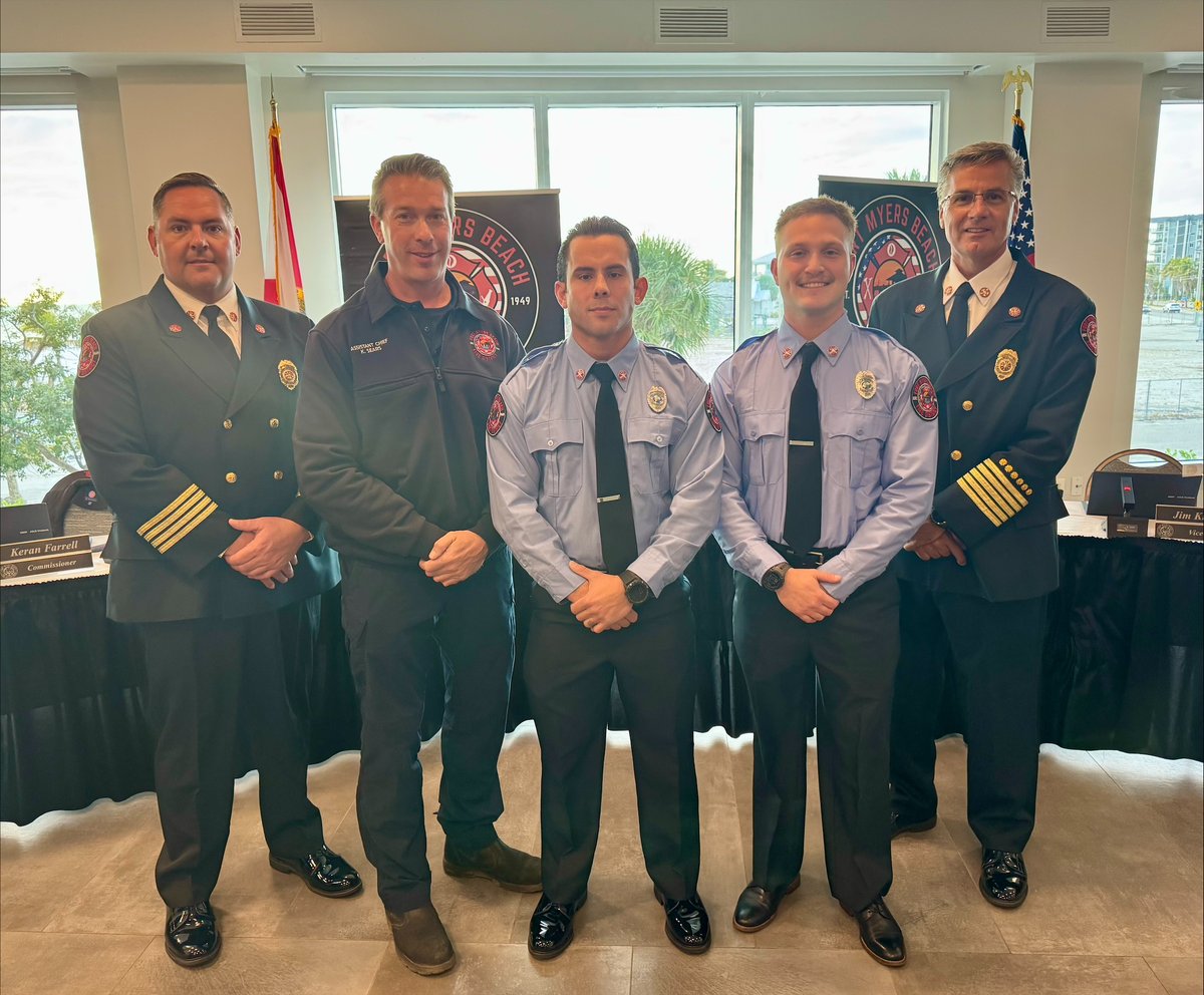 At our regular Board Meeting on Wednesday, January 28, 2026, two of our newest members were sworn in. Congratulations to Firefighter M. Flores and Firefighter G. Dolan, and welcome to the team!