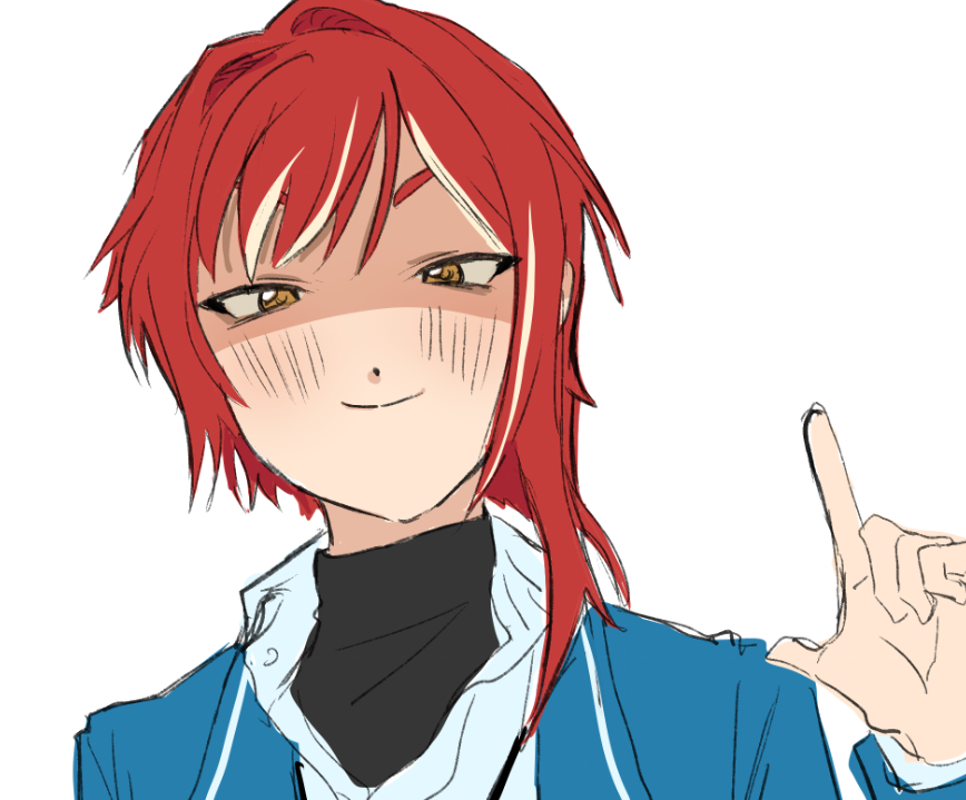 casnyann's tweet image. happy birthday natsume or #something 
#enstars #natsumesakasaki the second drawing had actually been drawn 4 days ago but that's fine