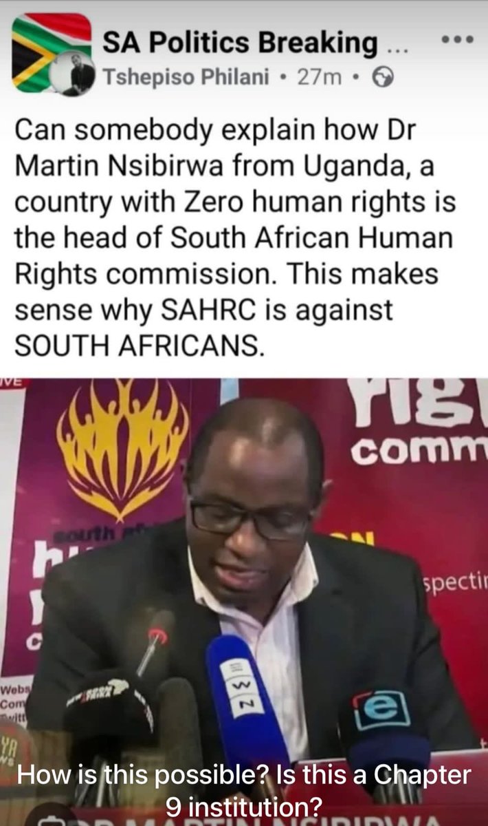 HermanMashaba's tweet image. A friend sent this to me asking what is actually happening in South Africa.
I just replied that I am so confused to a level that I immediately developed a headache as a result.