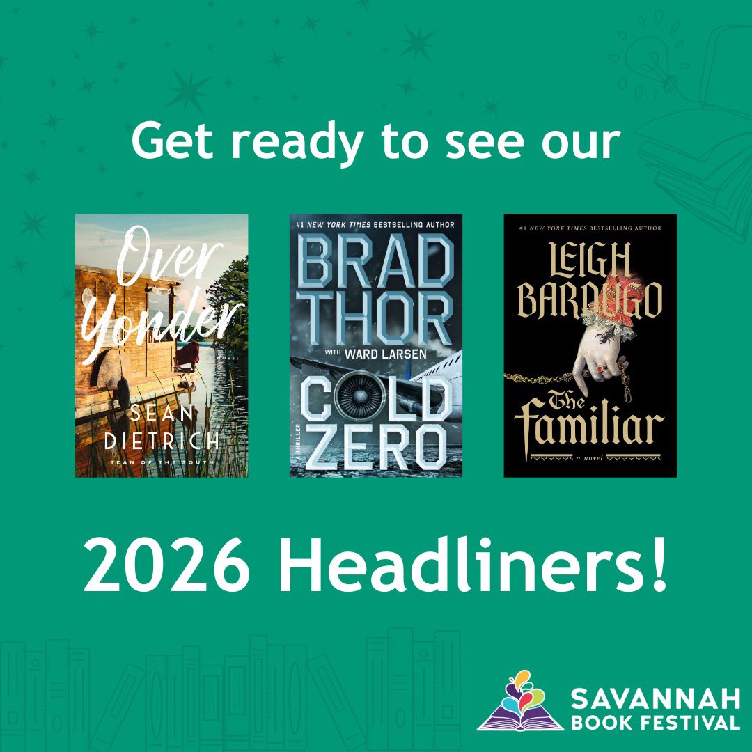 Savannah Book Festival tweet media