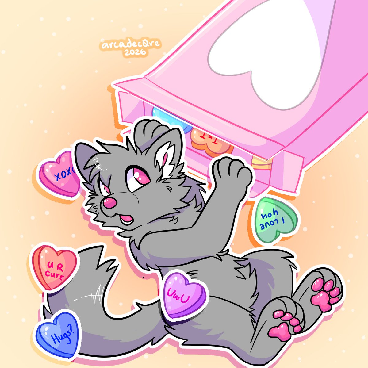 arcadec0re's tweet image. NEW VALENTINES BASE !!!
candy crushin' on you &amp;lt;3

payhip.com/arcadec0re !